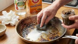 Neither Baking Soda nor Vinegar: The Magic Ingredient to Remove Burnt Grease From Your Pans in a Flash