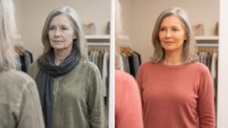 Which colours make us look older according to psychology?