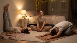 3 Gentle Yoga Poses That Help Improve Sleep Naturally