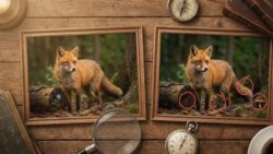 Brain Teaser Puzzle Challenges You to Spot 3 Differences in the Fox Images Fast