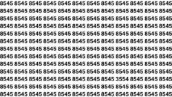 Optical Illusion Challenge: Can You Find 3554 Before Time Runs Out