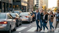 Psychologists waving “thank you” at cars while crossing the street is strongly associated with specific