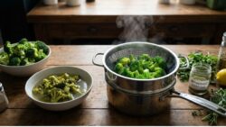 Neither boiled nor raw : the best way to cook broccoli for maximum antioxidant vitamins
