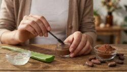 Homemade Eyebrow Gel Made With Aloe and Cocoa Gives Natural Hold Without Stiffness