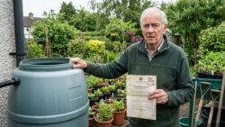 Bad news for gardeners: a 135 fine may apply if you use collected rainwater without proper authorization starting February 31,