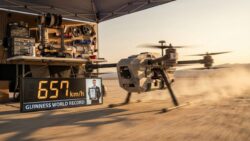 At 657 km/h, this drone just smashed a Guinness World Record – and the best part is it was fully 3D‑printed at home