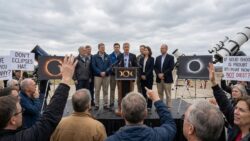 Astronomers’ eclipse date announcement fuels fierce debate with skeptics questioning the “unprecedented” day-to-night spectacle