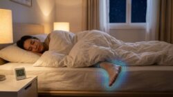 You sleep better with one foot out of the duvet? This simple habit has a real scientific explanation
