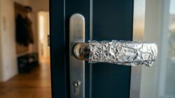 More and more people are wrapping their door handles in aluminum foil — and the reason behind this odd habit is surprisingly practical