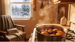 How boiling orange peels instantly freshens the whole house and leaves a long-lasting natural scent during winter