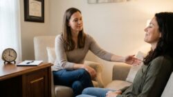 This simple phrase can calm anxiety in minutes, according to a psychologist