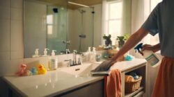 I do this every Sunday”: my bathroom stays clean all week with almost no effort