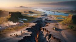 Africa is slowly splitting into two continents, and scientists say a new ocean could eventually form « the evidence and the video explained »