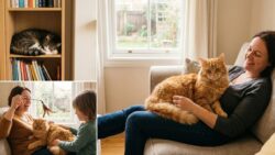 What are the benefits of having a cat at home?
