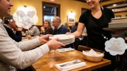 What Does Helping Servers Clear The Table Really Mean, According To Psychology?