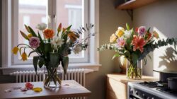 If your flowers fade quickly, temperature stress is often the reason