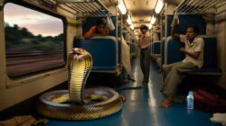 India: king cobras may be spreading by accident – by train