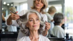 “The most beautiful cuts for salt and pepper hair”: a hairstylist shares her tips for enhancing gray hair after 60