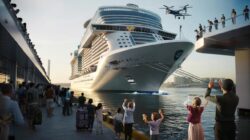 The world’s largest cruise ship sets sail for the first time, marking a historic new milestone for the global cruise industry